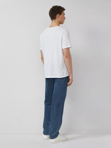 s.Oliver Blugi barbati Mauro, cu talie medie, Regular fit, Tapered leg, Albastru - Img 2