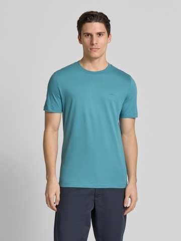 s.Oliver Tricou barbati cu croiala Regular fit, din bumbac, Turcoaz