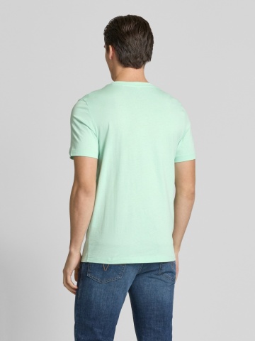 s.Oliver Tricou barbati cu croiala Regular fit, din bumbac, Verde menta - Img 2