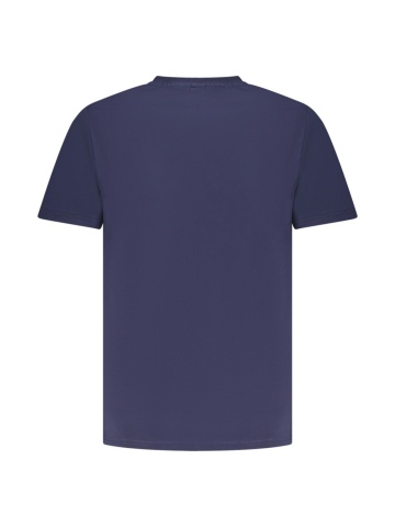 Tricou barbati, cu imprimeu cu text, Regular fit, Bleumarin - Img 2