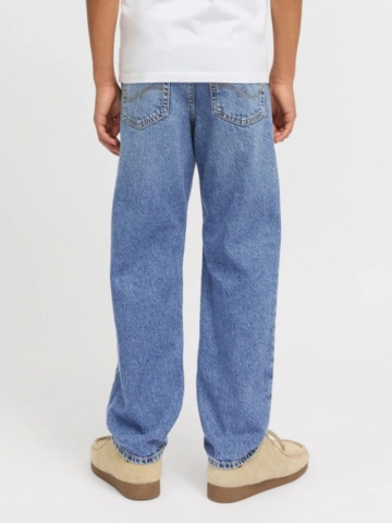Jack & Jones Blugi baieti, CHRIS, cu talie inalta si croiala Relaxed fit, Albastru - Img 2