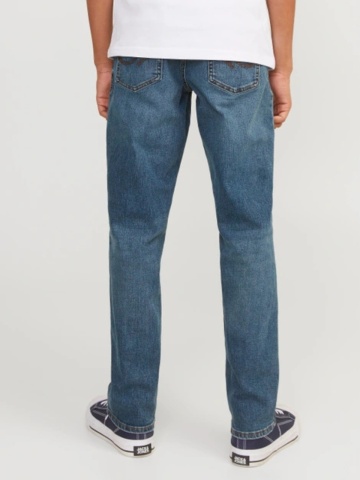 Jack & Jones Blugi baieti, CLARK, cu talie medie si croiala Regular fit, Albastru inchis - Img 2