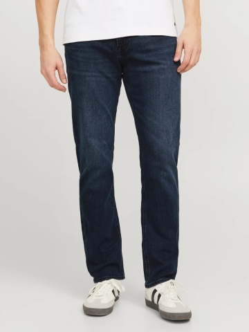 Jack & Jones Blugi barbati CLARK, cu talie medie si croiala Regular fit, Bleumarin inchis