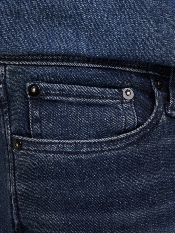 Jack & Jones Blugi barbati Glenn, cu talie joasa si croiala Slim fit, Albastru inchis - Img 5