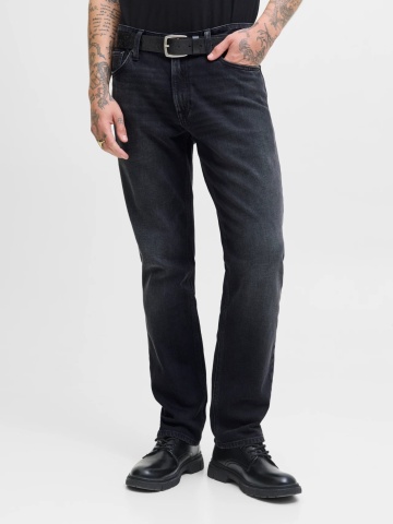 Jack & Jones Blugi JJICLARK JJORIGINAL, barbati cu talie medie si croiala Regular fit, Gri inchis