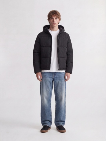 Jack & Jones Geaca barbati, cu gluga, Regular fit, JJGALAXY, Negru - Img 3