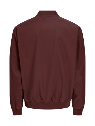 Jack & Jones, Jacheta bomber, barbati, cu buzunare oblice fara fermoar, Visiniu - Img 7