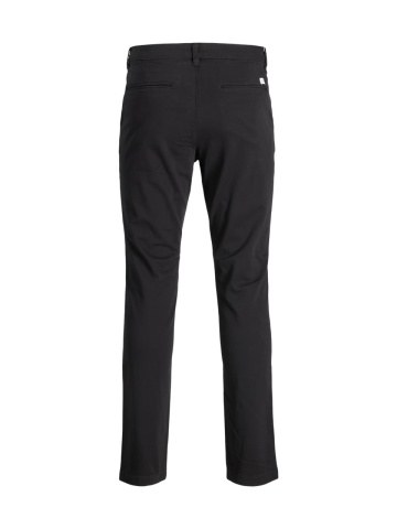 Jack & Jones Pantaloni chino barbati, Dave, croiala Slim fit, Negru - Img 9