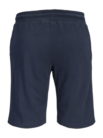 Jack & Jones Pantaloni scurti de trening barbati, talie medie, Regular fit, Bleumarin inchis - Img 8