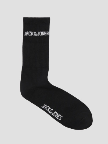 Jack & Jones Set 3 perechi de sosete, barbati, JACMELVIN, Negru - Img 3