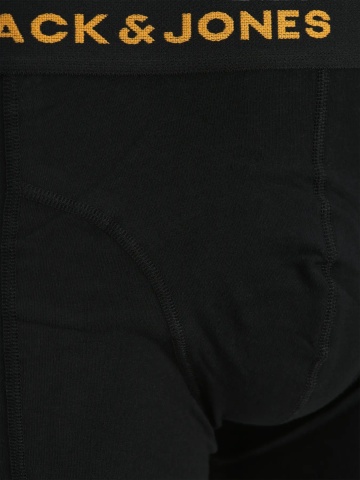 Jack & Jones Underwear barbati, Set 3 perechi de boxeri, cu imprimeu text, Negru - Img 6
