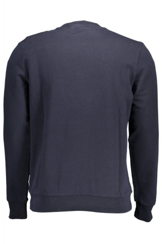 Napapijri Bluza BILO C barbati, cu imprimeu, Regular fit, Bleumarin - Img 2