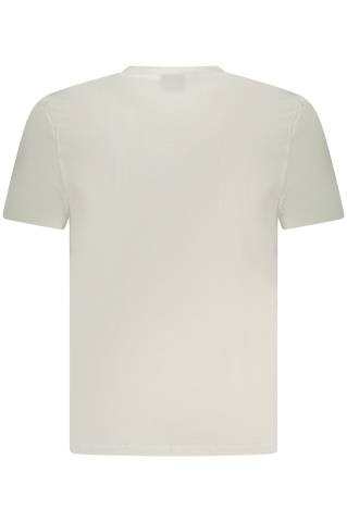 Norway Tricou barbati cu imprimeu cu text, Regular fit, Alb - Img 2