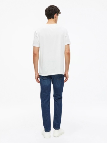 s.Oliver Blugi barbati Nelio cu talie medie, croiala Slim Fit, Slim Leg, Albastru inchis - Img 7