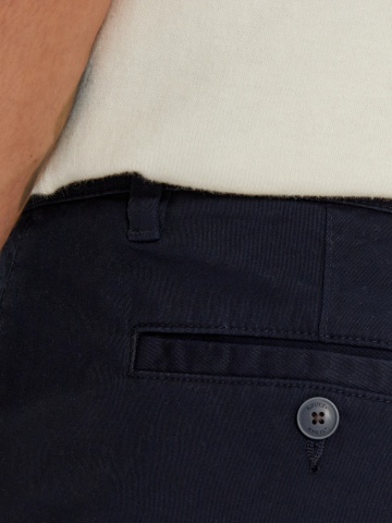 s.Oliver Pantaloni chino, Austin, barbati, cu talie medie si croiala Slim Fit, Bleumarin inchis - Img 4