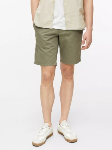s.Oliver Pantaloni scurti barbati cu talie medie, Regular fit, Phoenix, Olive