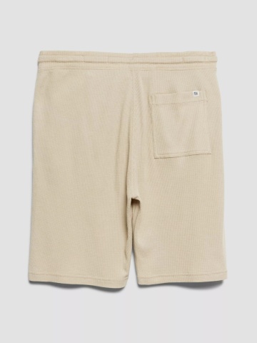 s.Oliver Pantaloni scurti barbati, din amestec de bumbac, cu talie medie, Relaxed fit, Detroit, Crem - Img 8