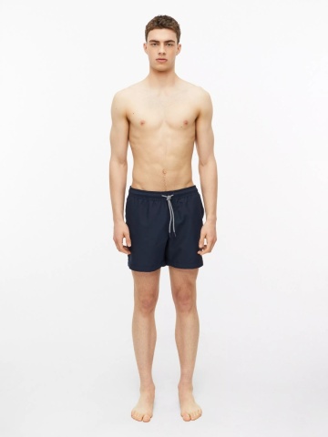 s.Oliver Pantaloni scurti barbati pentru inot cu croiala Regular fit, Bleumarin inchis - Img 6