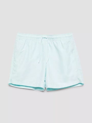 s.Oliver Pantaloni scurti barbati pentru inot cu croiala Regular fit, Turcoaz deschis - Img 8