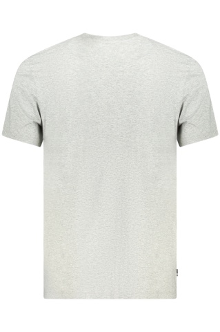 Timberland Tricou SS Tree barbati, cu imprimeu central, Regular fit, Gri deschis - Img 2