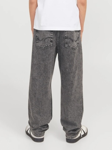 Jack & Jones Blugi baieti, cu talie inalta si croiala Dreapta, Gri inchis - Img 2