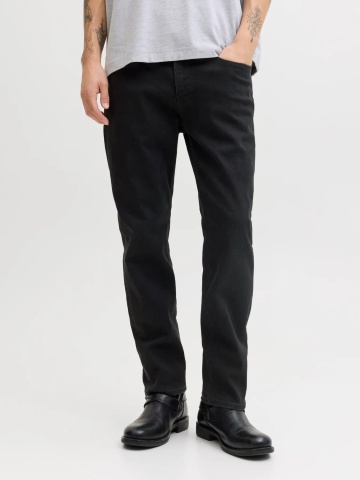 Jack & Jones Blugi barbati CLARK, cu talie medie si croiala Regular fit, Negru