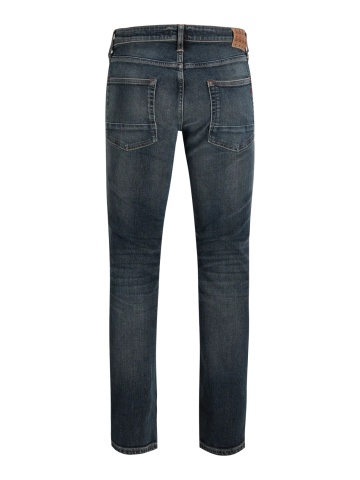 Jack & Jones Blugi barbati CLARK DUKE, cu talie medie si croiala Regular fit, Albastru inchis - Img 8