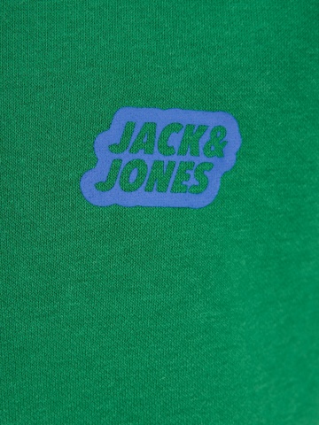 Jack & Jones Hanorac baieti cu gluga fara fermoar, Regular Fit, JJAMI, Verde - Img 4