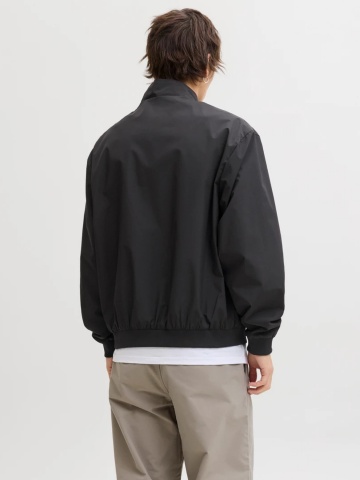 Jack & Jones Jacheta bomber barbati, Regular fit, Negru - Img 2