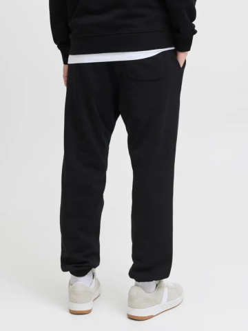 Jack & Jones Pantaloni de trening barbati, cu talie medie, Relaxed Fit, JPSTKANE SOHO, Negru - Img 2