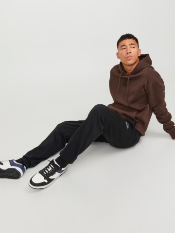 Jack & Jones Pantaloni de trening barbati, JPSTGORDON SHARK, Regular fit, Negru - Img 7