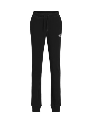 Jack & Jones Pantaloni lungi de trening baieti, cu talie joasa, Regular fit, Negru - Img 8
