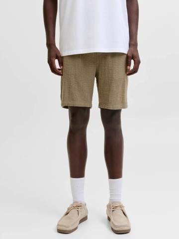 Jack & Jones Pantaloni scurti barbati, JPSTJAIDEN COBA, Relaxed fit, Olive