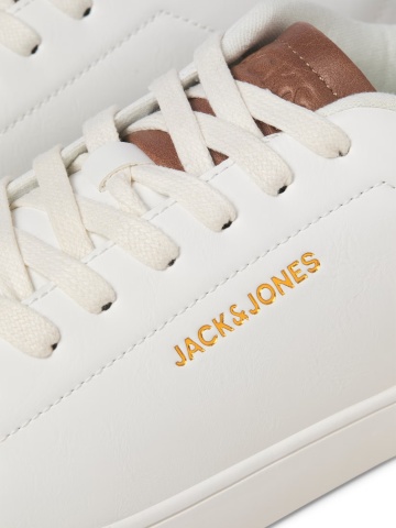 Jack & Jones Sneakers barbati, JFWBOSLEY, Alb - Img 4