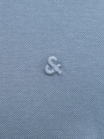 Jack & Jones Tricou polo Basic, Slim Fit, din bumbac, Albastru - Img 5