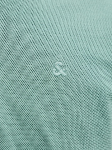 Jack & Jones Tricou polo Basic, Slim Fit, din bumbac, Verde deschis - Img 5