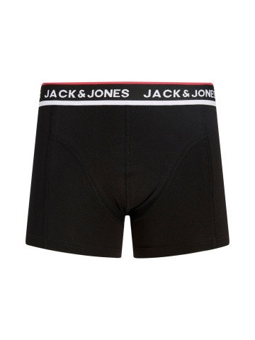 Jack & Jones Underwear barbati Set 3 perechi de boxeri, cu talie medie, JACSWAY, Negru - Img 6