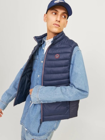 Jack & Jones Vesta fara gluga, barbati, Esprint, Bleumarin inchis - Img 3
