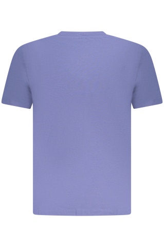 Norway Tricou barbati cu imprimeu cu text, Regular fit, Albastru inchis - Img 2