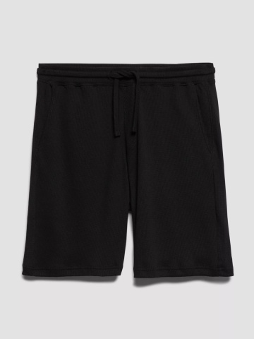 s.Oliver Pantaloni scurti barbati, din amestec de bumbac, cu talie medie, Relaxed fit, Detroit, Negru - Img 7