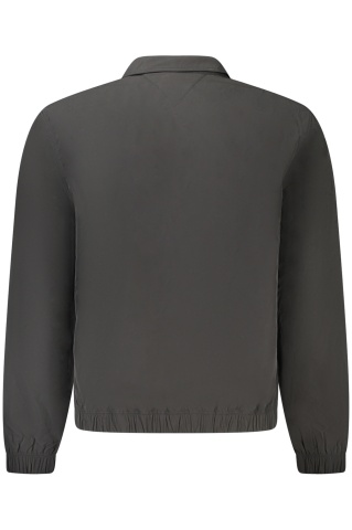 Tommy Jeans Jacheta barbati Essential, regular fit, negru - Img 2