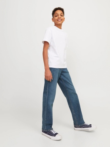 Jack & Jones Blugi baieti, CLARK, cu talie medie si croiala Regular fit, Albastru inchis - Img 6