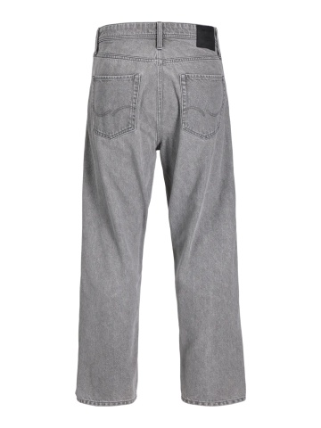 Jack & Jones Blugi barbati ALEX, cu talie inalta si croiala Baggy fit, Gri - Img 9
