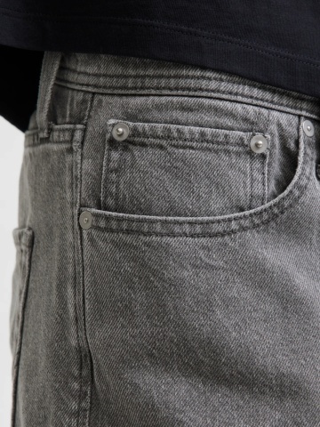 Jack & Jones Blugi barbati CHRIS, talie inalta, croiala Relaxed fit, Gri - Img 4