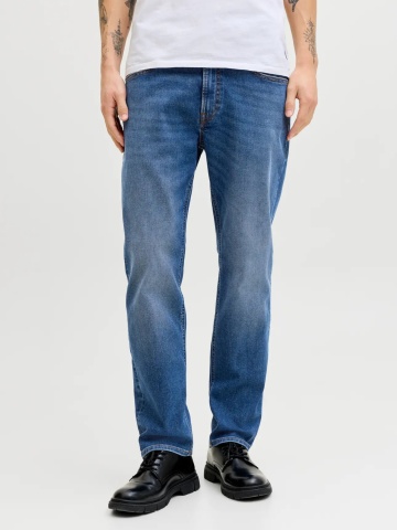 Jack & Jones Blugi barbati CLARK, cu talie medie si croiala Regular fit, Albastru
