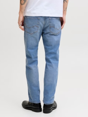 Jack & Jones Blugi barbati CLARK, cu talie medie si croiala Regular fit, Albastru - Img 2