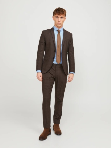 Jack & Jones Camasa barbati, Blacardiff cu croiala Slim fit, Albastru - Img 6