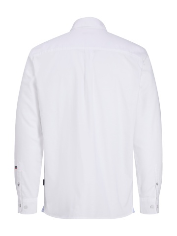 Jack & Jones Camasa barbati, din bumbac, Regular fit, JJOXFORD, Alb - Img 9