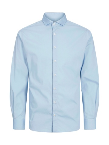 Jack & Jones Camasa cu maneca lunga, baieti, AXEL, Regular Fit, Albastru - Img 6