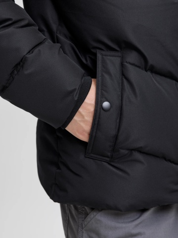 Jack & Jones Geaca barbati, MORGAN PUFFER, cu gluga detasabila, Negru - Img 4